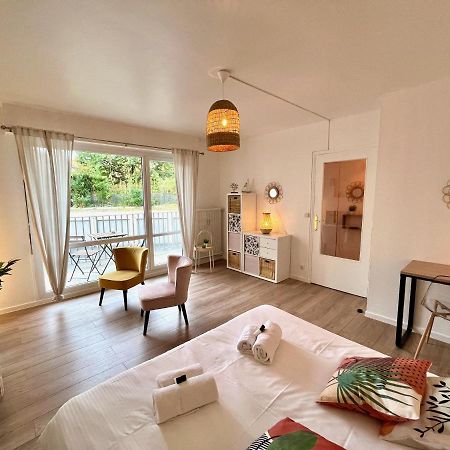 Nihal, Studio Proche Zenith Avec Parking Et Balcon Caen Exterior photo